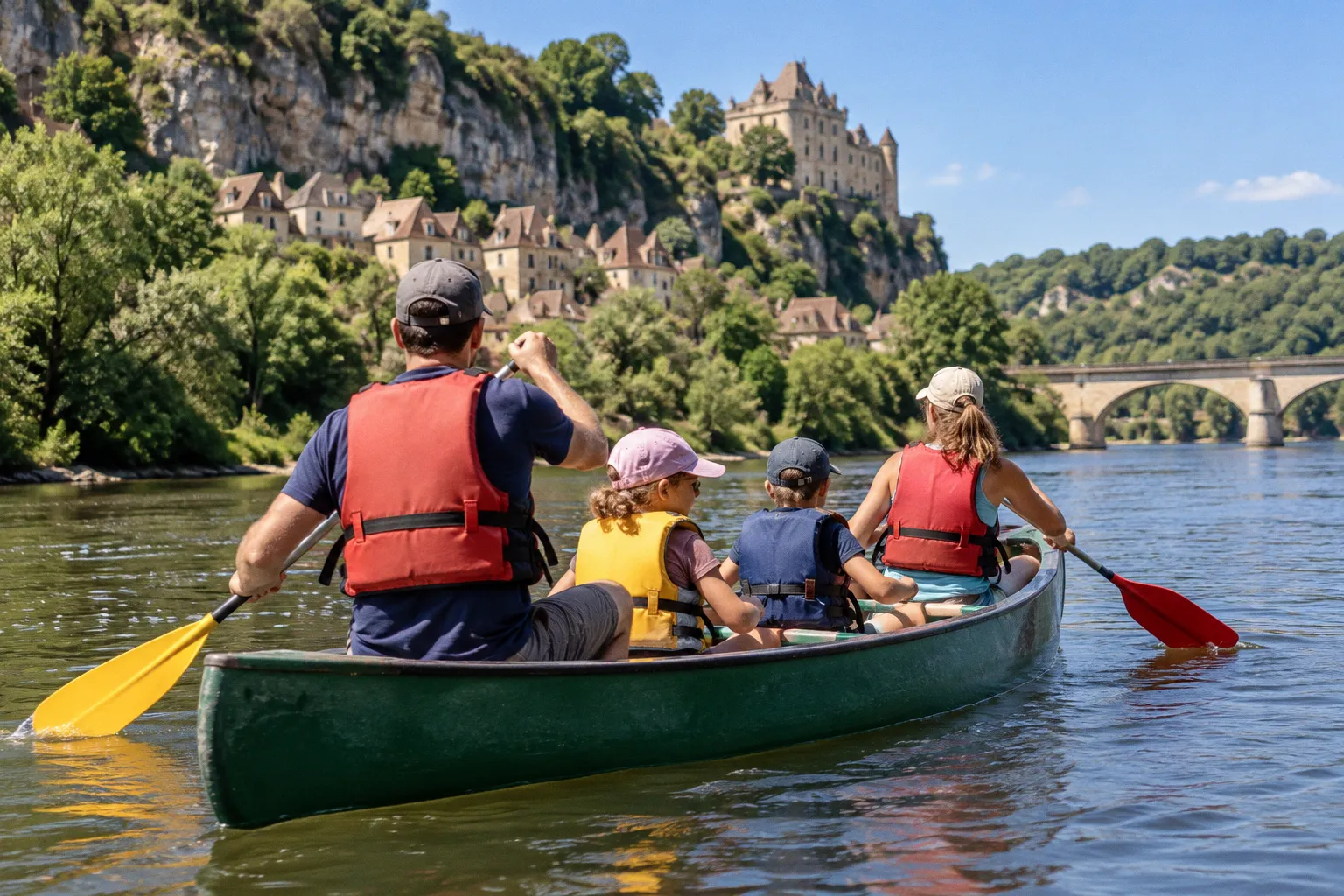 Can Young Children Canoe the Dordogne River?