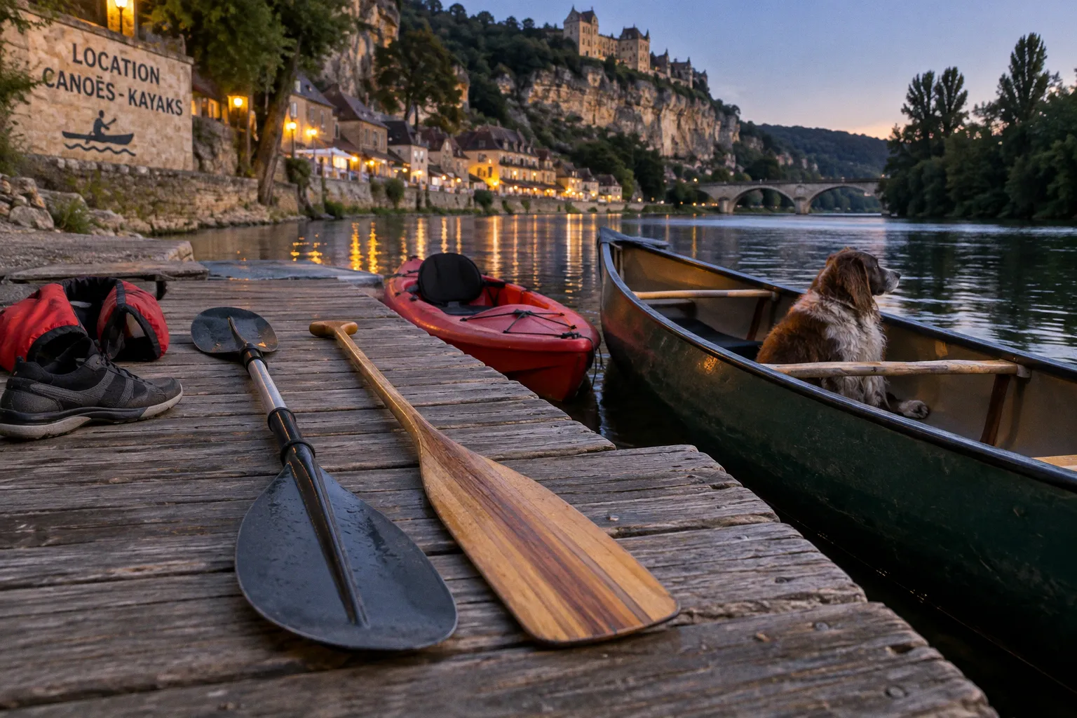 Dordogne river kayak rental vs canoe hire: choosing your craft