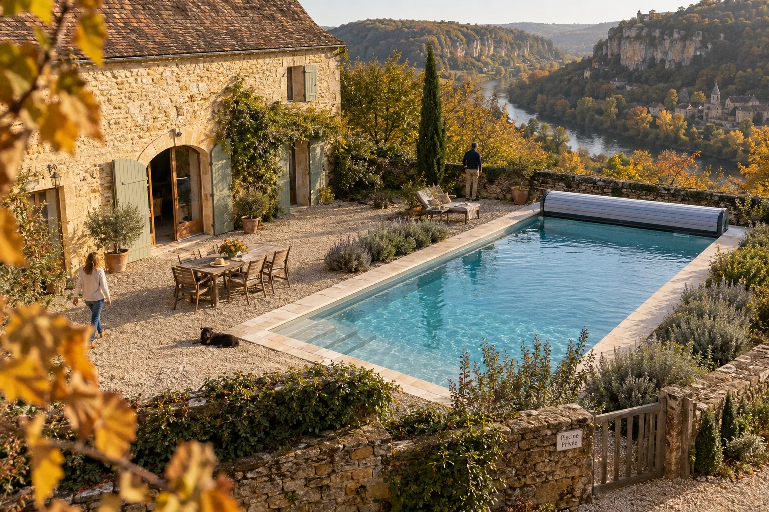 Private pool maintenance: ensuring pristine water in luxury gites